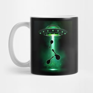 Mandolin Alien Abduction Mug